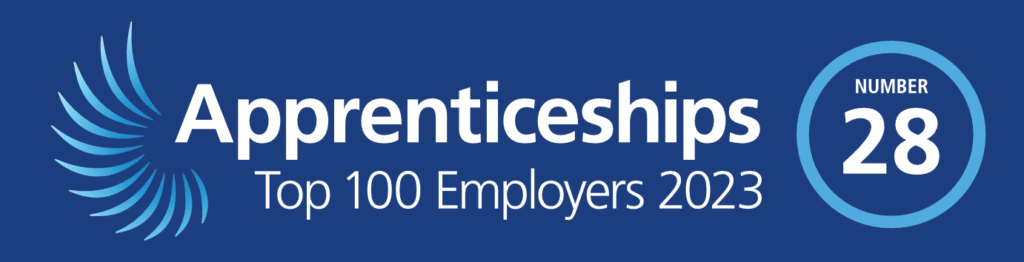 Top 100 Employers 2023 for Apprenticeships