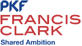 PKF Francis Clark logo with Shared Ambition strapline