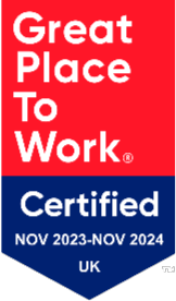 Great Place To Work Certified Nov 2023 - Nov 2024 image.