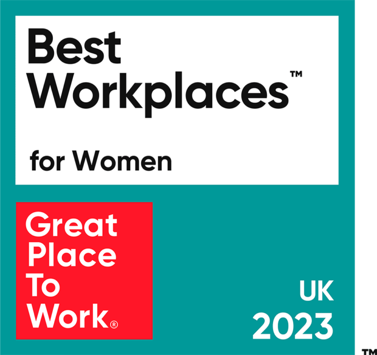 Best workplaces for Women 2023 poster.